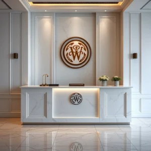 Стойка регистрации Pelizma Marble (от 180 000 ₽)